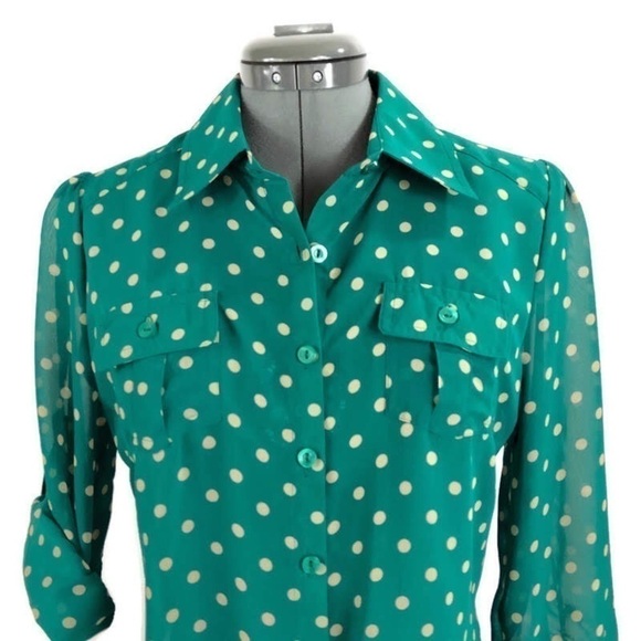 MINE - Sheer Blouse, Self Tie Front & Back Detail - Picture 5 of 8